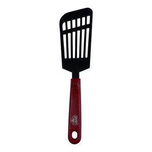 NEW Green Life Fish Spatula Flipper Non-toxic Non-stick Black & Red 12”